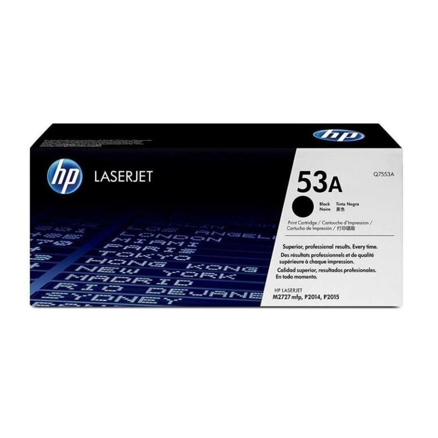 HP 53A Q7553A Siyah Orjinal Toner