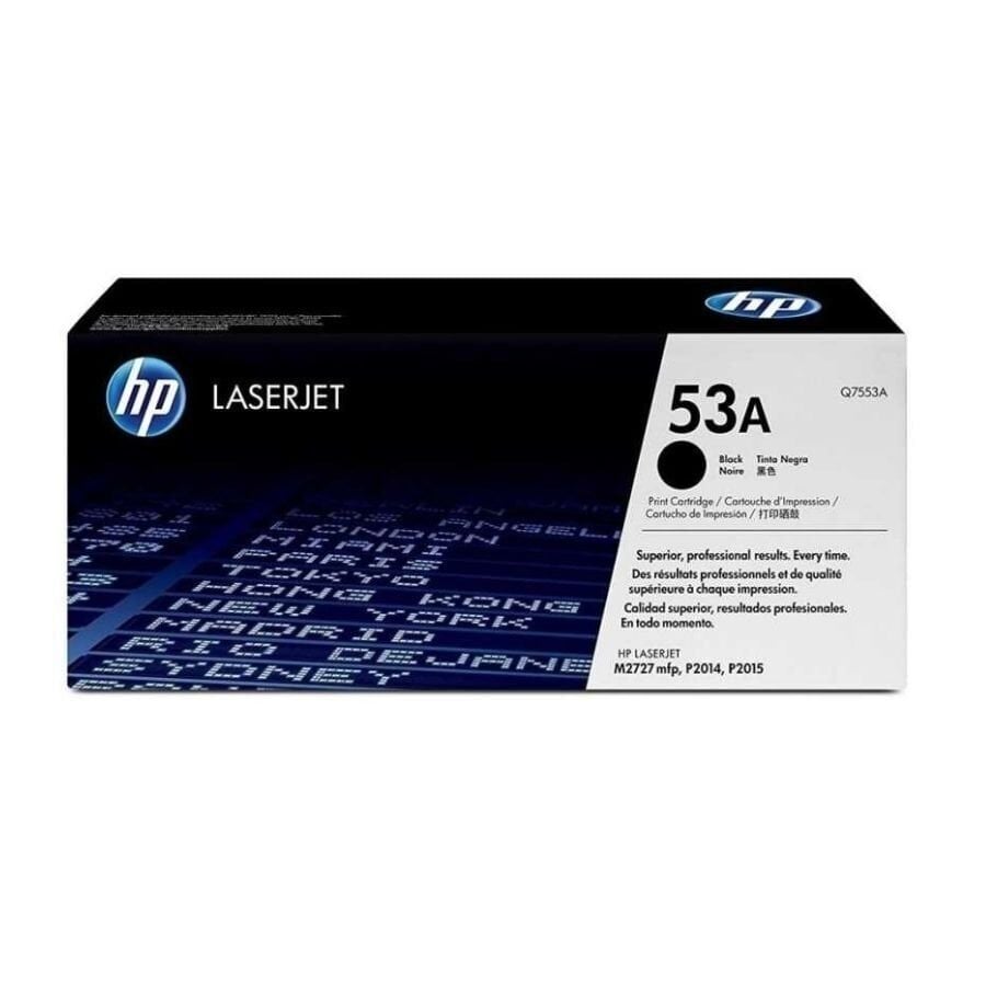 HP 53A Q7553A Siyah Orjinal Toner