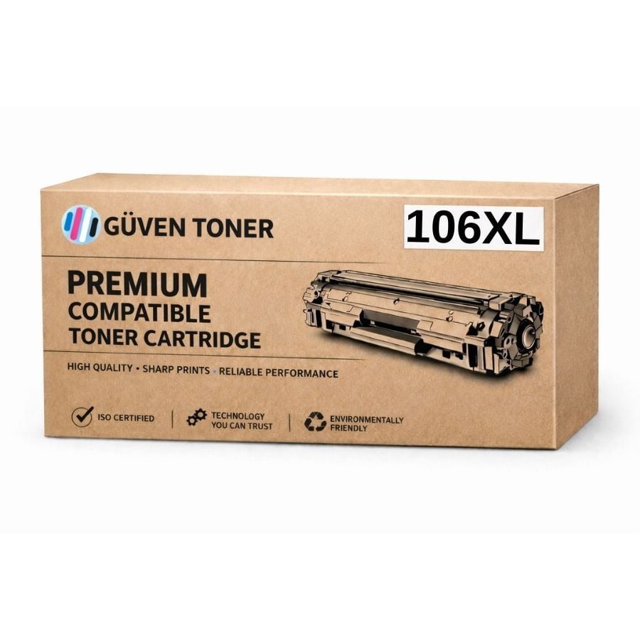 HP 106XL Siyah Muadil Toner Yüksek Kapasite