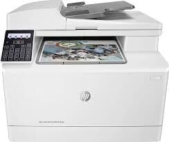 HP 7KW56A Color LaserJet Pro MFP M183fw Wi-Fi Çok Fonksiyonlu Renkli Lazer Yazıcı | Tarayıcı + Fotokopi + Faks + Network