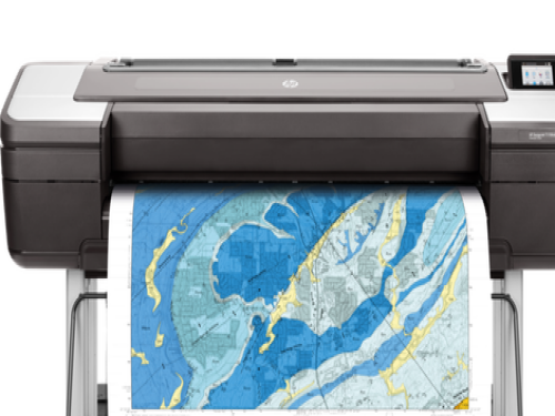 HP W6B56A DesignJet T1700dr 44 inç Profesyonel Geniş Format Plotter Yazıcı | Çift Rulo (Dual Roll) CAD & GIS