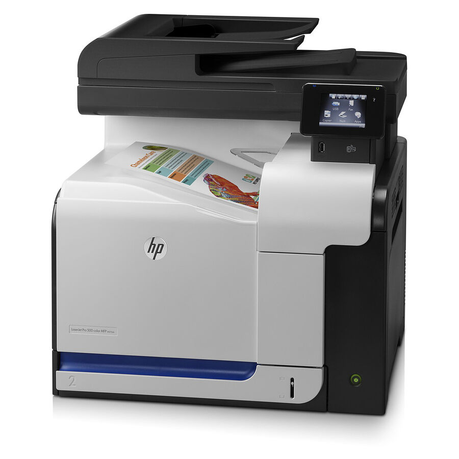 HP CZ271A LaserJet Pro 500 M570dn Renkli Çok Fonksiyonlu Lazer Yazıcı | Tarayıcı + Fotokopi + Faks + Network + Dubleks