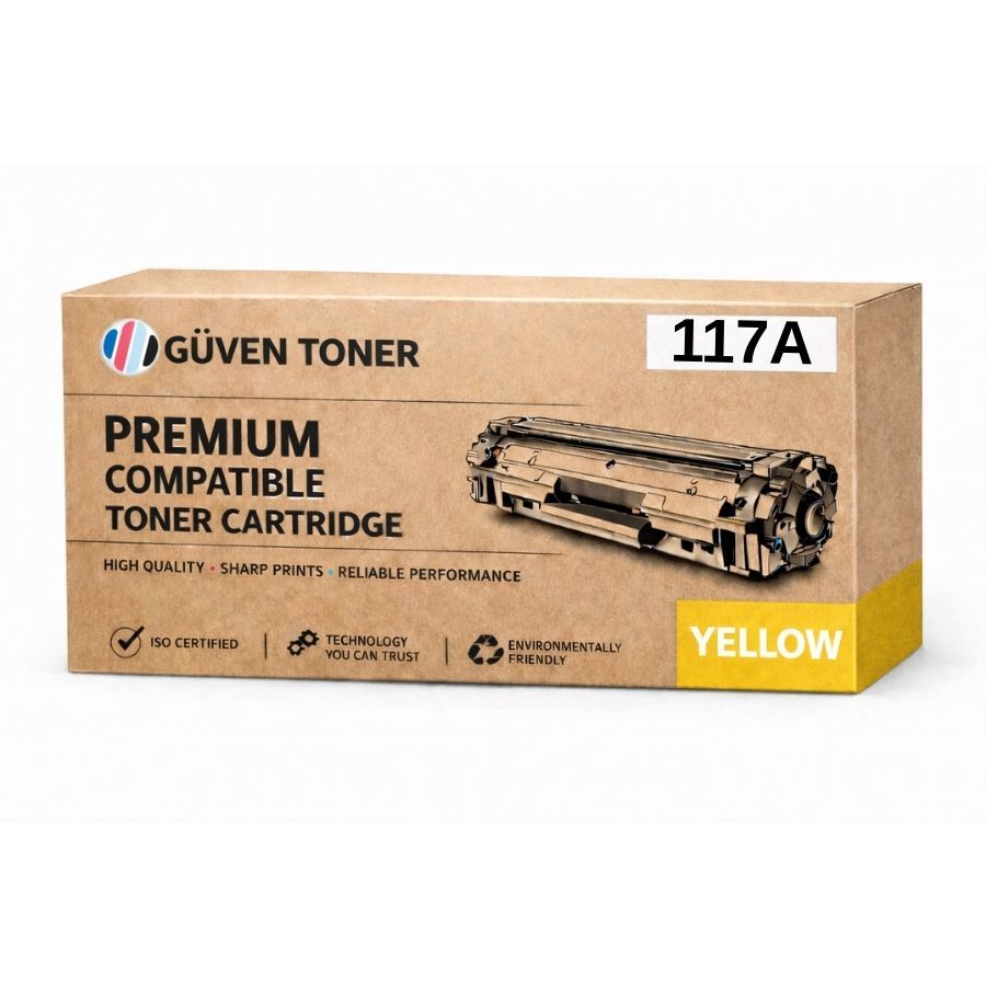 HP 117A W2072A Sarı Muadil Toner