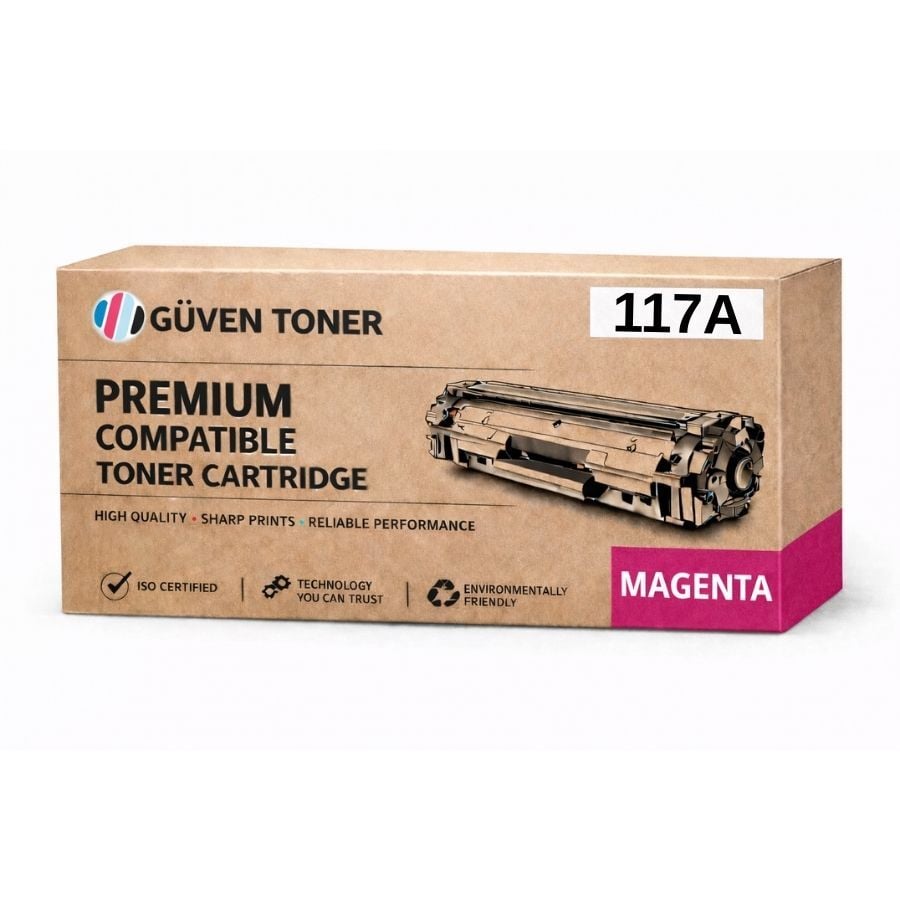 HP 117A W2073A Kırmızı Muadil Toner