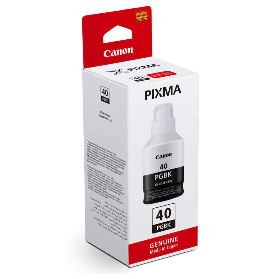 Canon GI-40 (3385C001) Siyah Orjinal Mürekkep