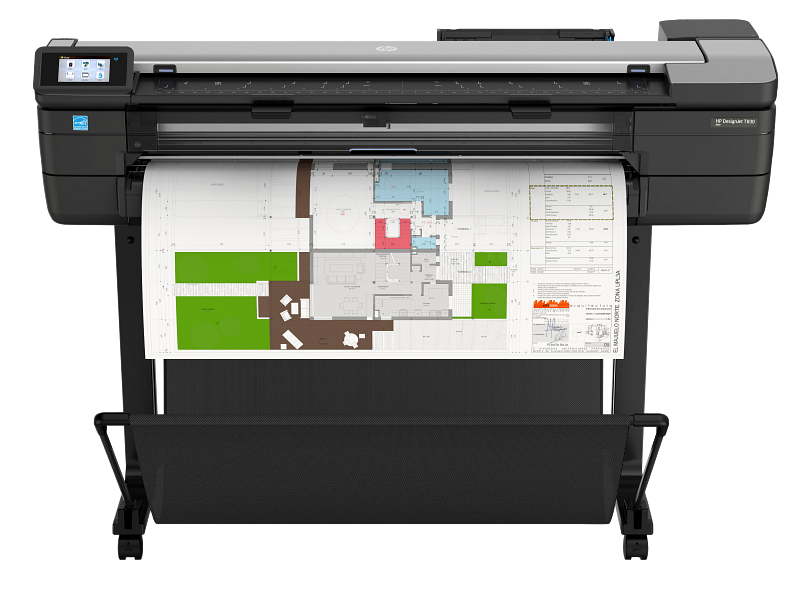 HP F9A30D DesignJet T830 36 İnç Çok İşlevli Yazıcı | Büyük Format Yazıcı + Tarayıcı + Fotokopi + Wi-Fi