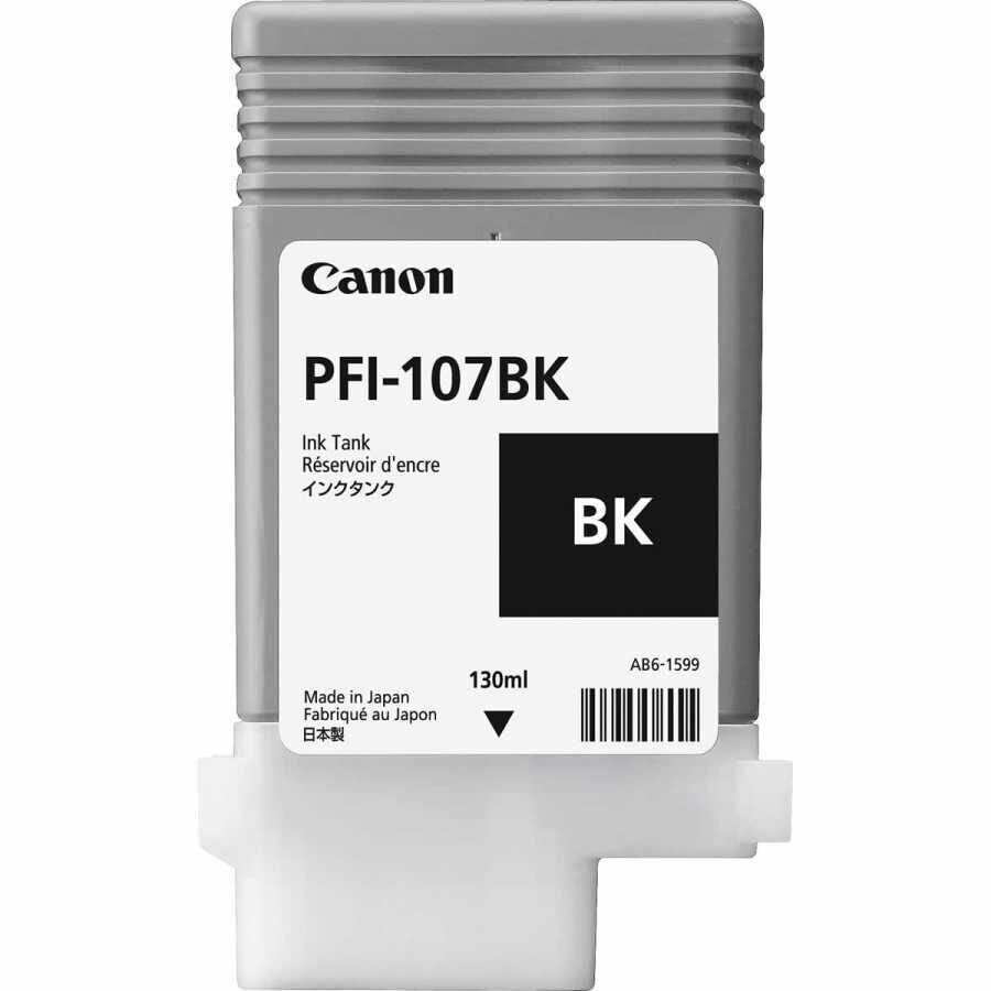 Canon PFI-107BK 6705B001 Siyah Orjinal Kartuş