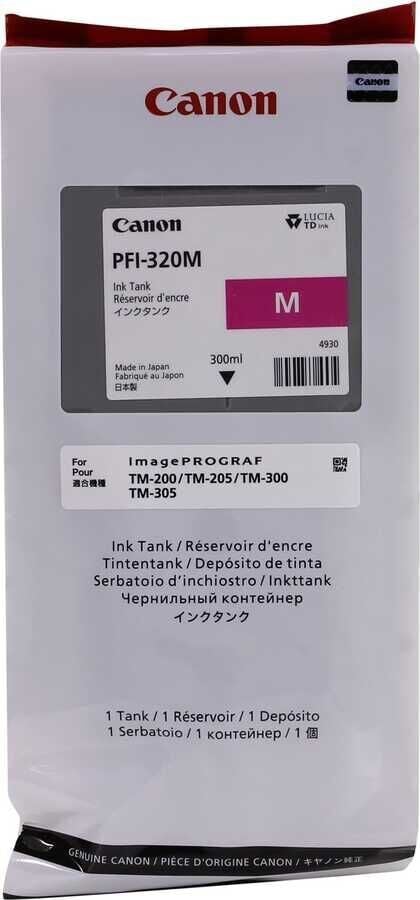 Canon PFI-320M 2892C001 Kırmızı Orjinal Kartuş