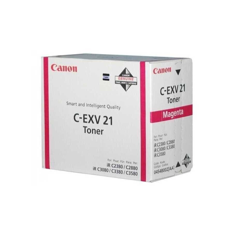 Canon C-EXV21M 0454B002 Kırmızı Orjinal Toner