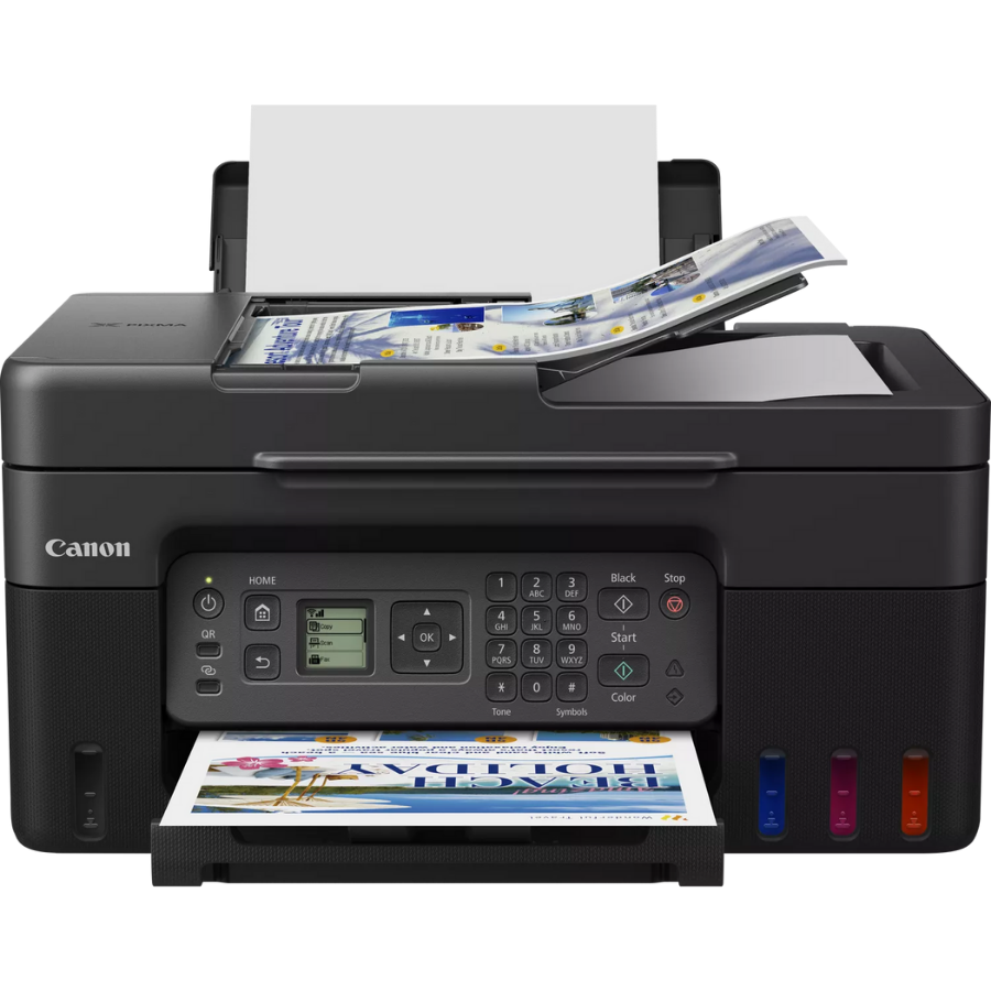 Canon Pixma G4470 (5807C009AA) Wi-Fi + Fotokopi + ADF Tarayıcı + Faks Renkli Mega Tanklı Yazıcı
