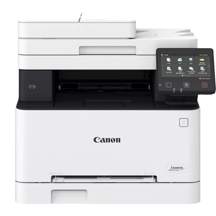 Canon MF657Cdw (5158C001AA) Wi-Fi + Fotokopi + Tarayıcı + Faks + Renkli Çok Fonksiyonlu Lazer Yazıcı