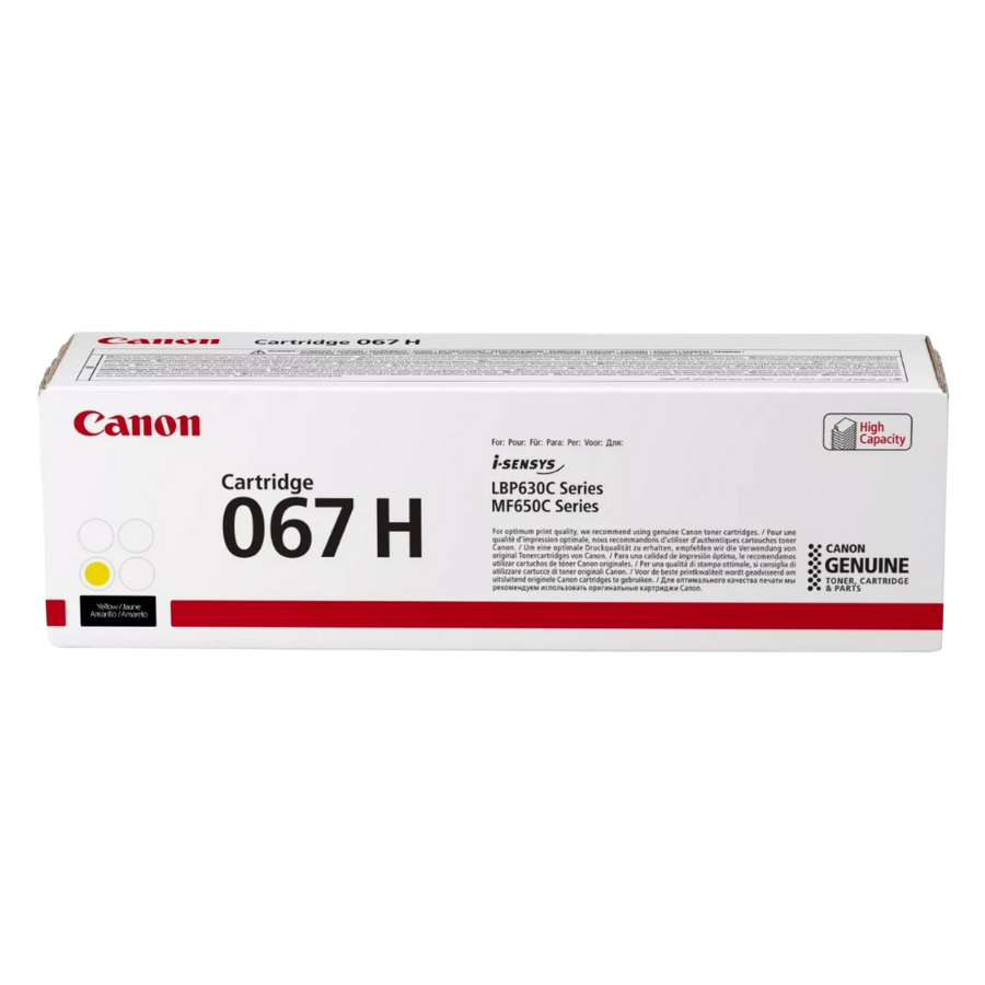 Canon CRG-067H (5103C002) Sarı Orjinal Toner Yüksek Kapasite