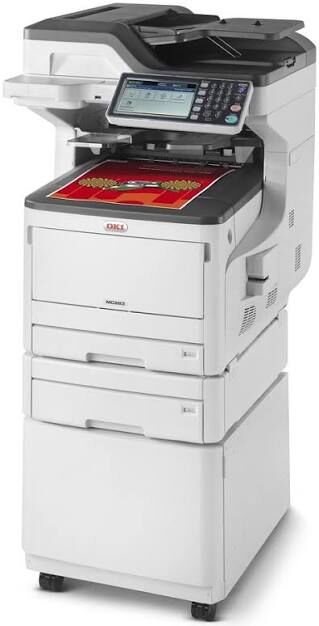 OKI MC883dnct (09006108) A3/A4 Renkli Çok Fonksiyonlu Lazer Yazıcı | Yazıcı, Tarayıcı, Fotokopi, Faks ve Network Ofis Çözümü