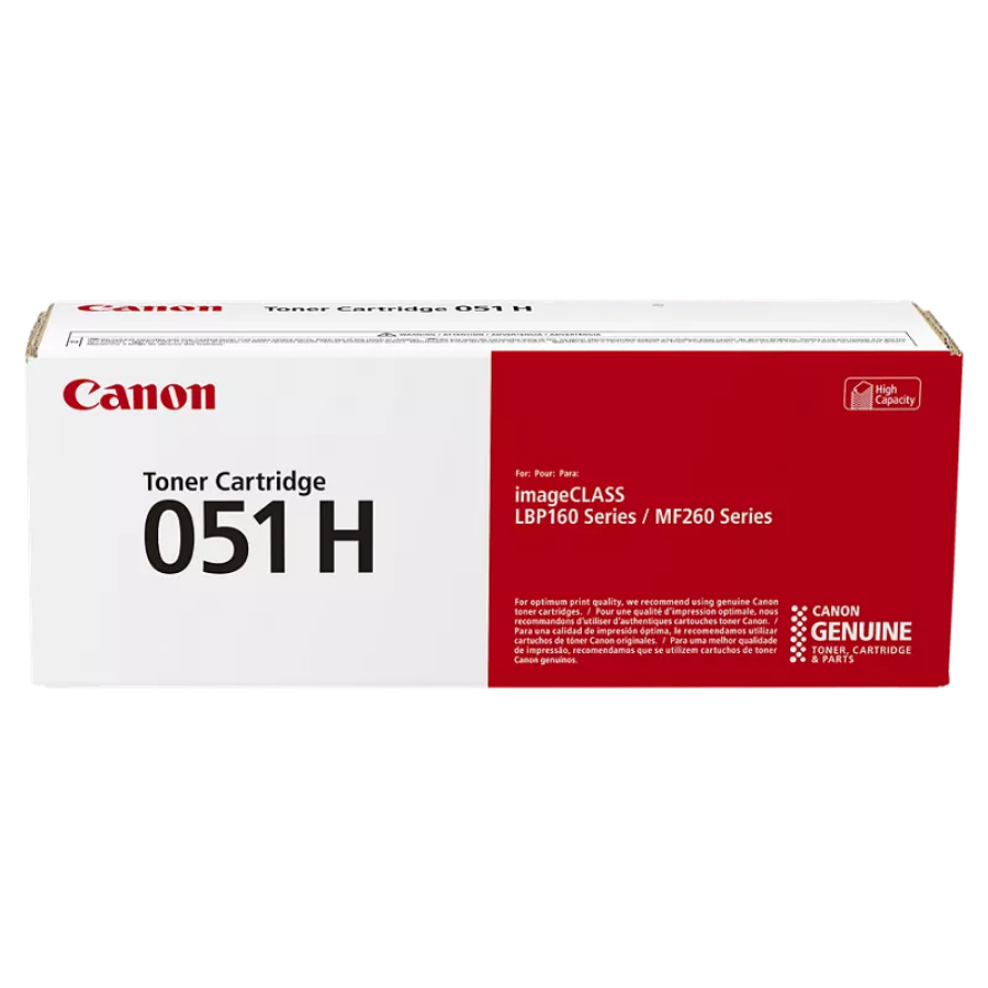 Canon CRG-051H (2169C002) Siyah Orijinal Toner Yüksek Kapasite