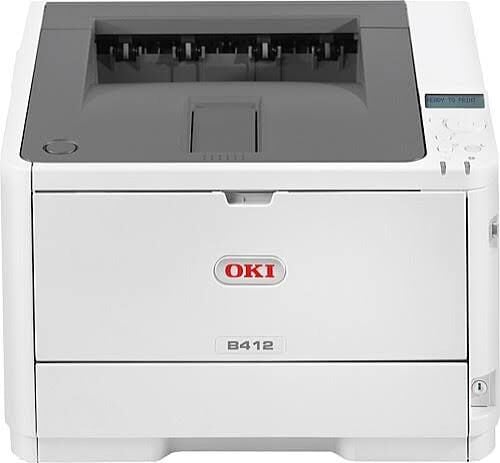 OKI B412dn (45762002) A4 Siyah-Beyaz Lazer Yazıcı | Network, Dubleks ve 33 ppm Yüksek Hızlı Ofis Yazıcısı