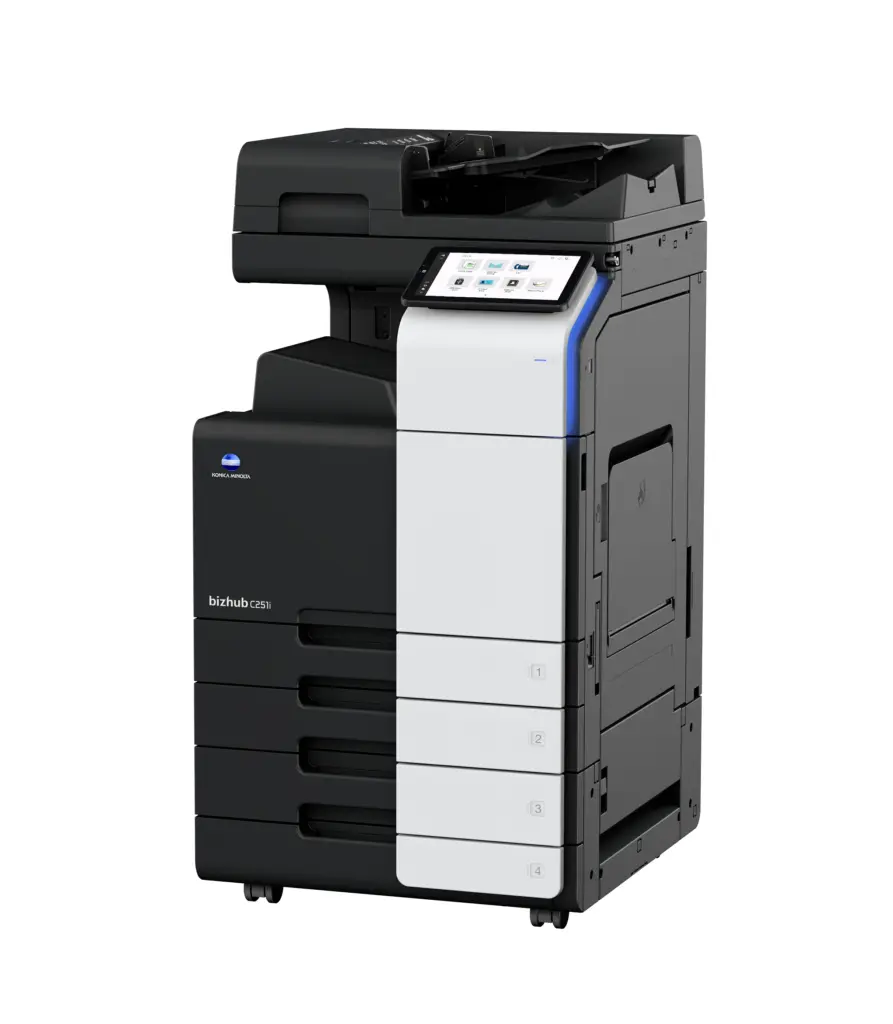 Konica Minolta bizhub C251i Renkli Çok Fonksiyonlu A3 Yazıcı | Yazıcı + Fotokopi + Tarayıcı + Faks (Opsiyonel) | Network