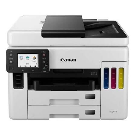 Canon MAXIFY GX7040 (4471C009AA) Renkli Çok Fonksiyonlu Tanklı Yazıcı | Yazıcı + Tarayıcı + Fotokopi + Faks | Wi-Fi | Dubleks | ADF