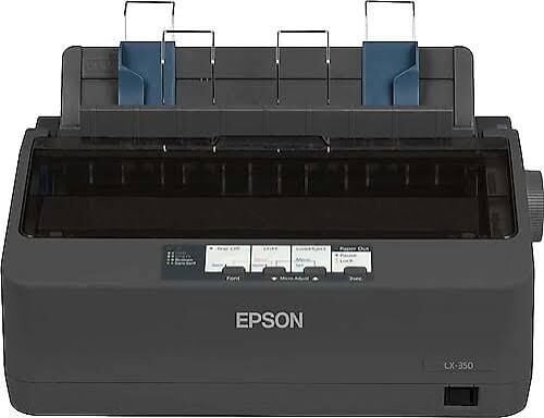 Epson LX-350 (C11CC24031) Nokta Vuruşlu Yazıcı | 9 İğneli | 80 Kolon | USB / Seri / Paralel | Endüstriyel Kullanım