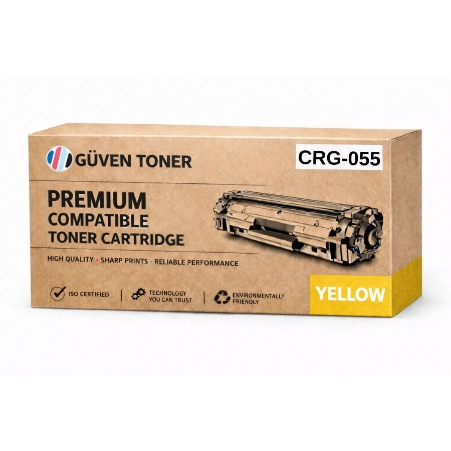 Canon CRG-055 Sarı Muadil Toner