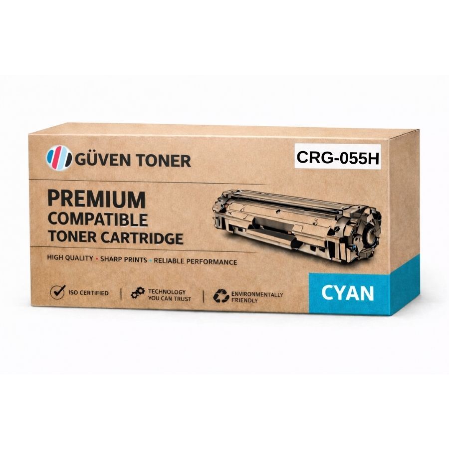 Canon CRG-055H Mavi Muadil Toner Yüksek Kapasite