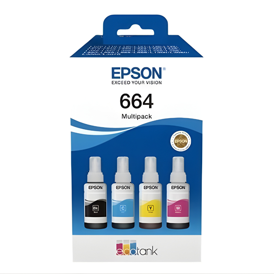 Epson 664 C13T66464A Orjinal Mürekkep Seti