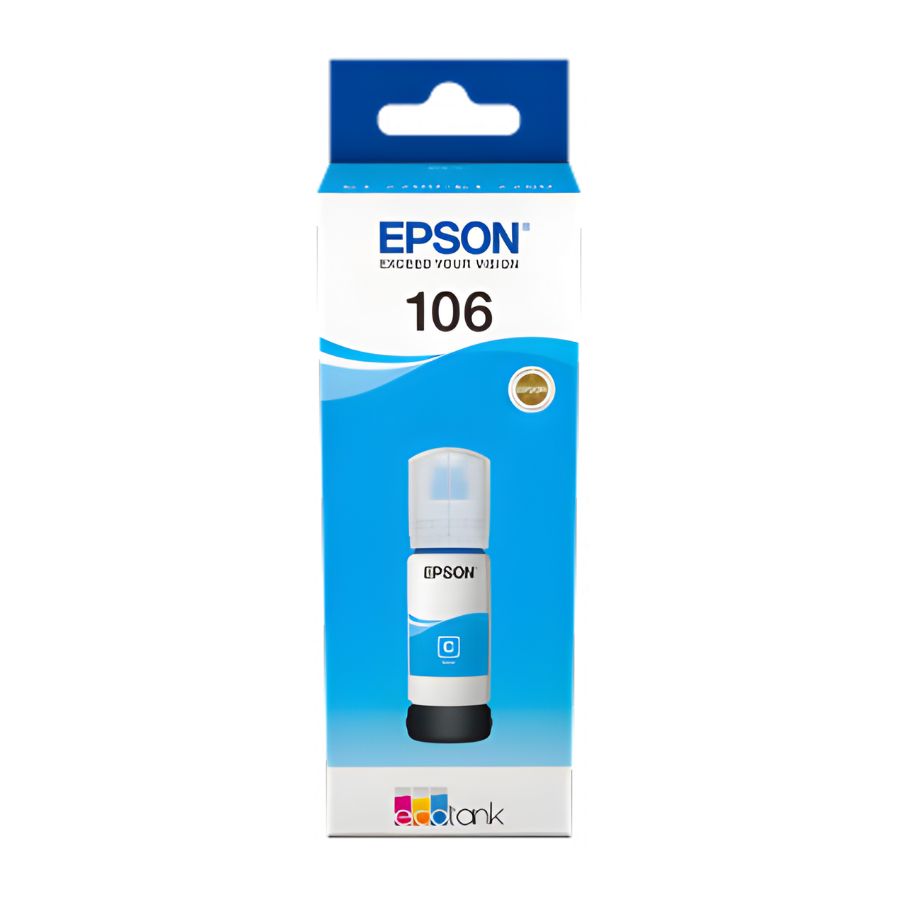 Epson 106 C13T00R240 Mavi Orjinal Mürekkep