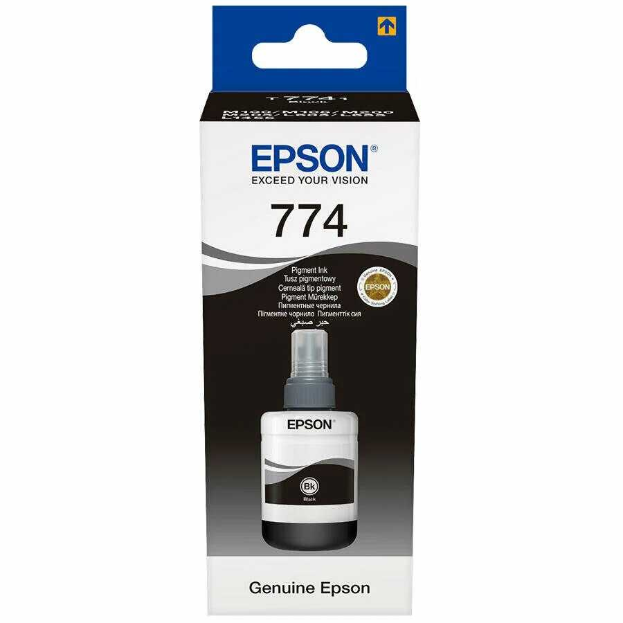 Epson 774 C13T77414A Siyah Orjinal Mürekkep
