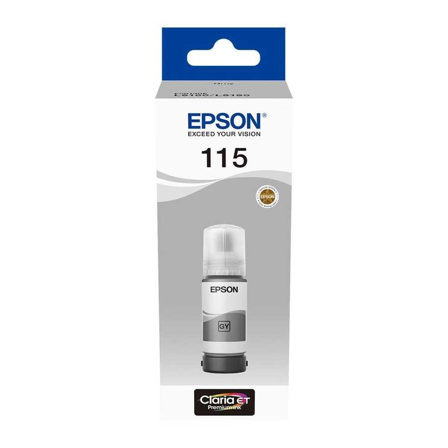 Epson 115 C13T07D54A Gri Orjinal Mürekkep
