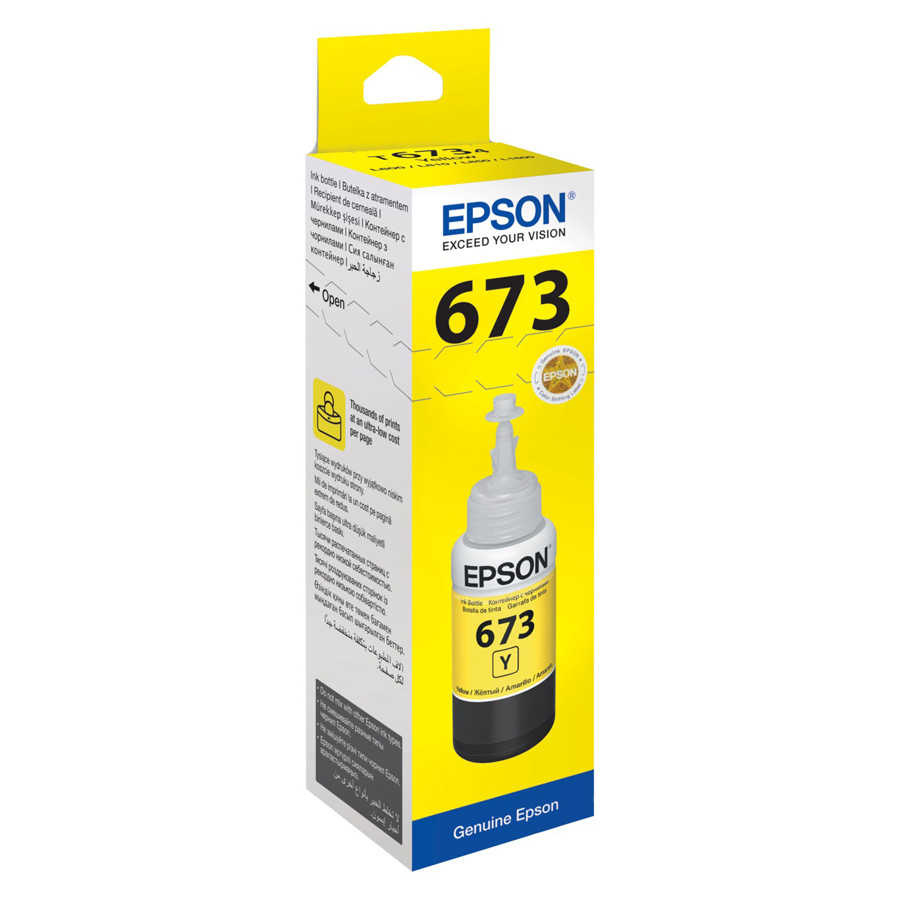 Epson 673 C13T67344A Sarı Orjinal Mürekkep
