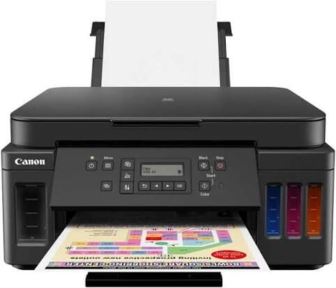 Canon PIXMA G6040 (3113C009AA) Wi-Fi Tanklı Çok Fonksiyonlu Yazıcı | Fotokopi, Tarayıcı, ADF, Dubleks, MegaTank A4
