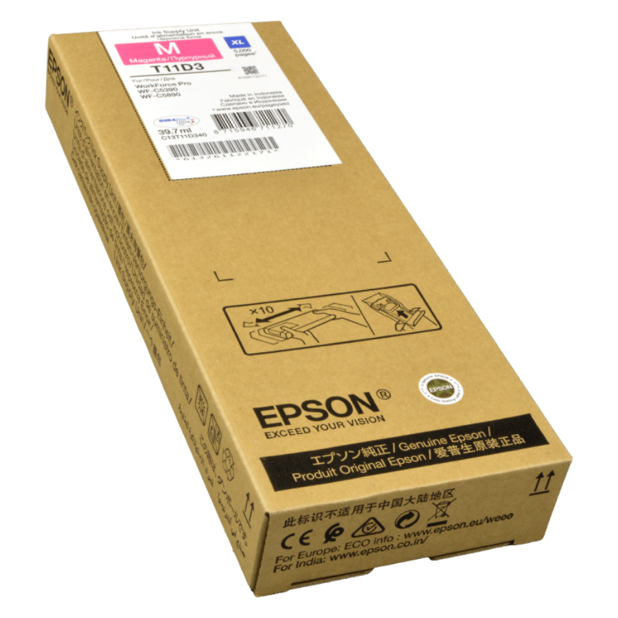 Epson T11D3 C13T11D340 Kırmızı Orjinal Kartuş Yüksek Kapasite