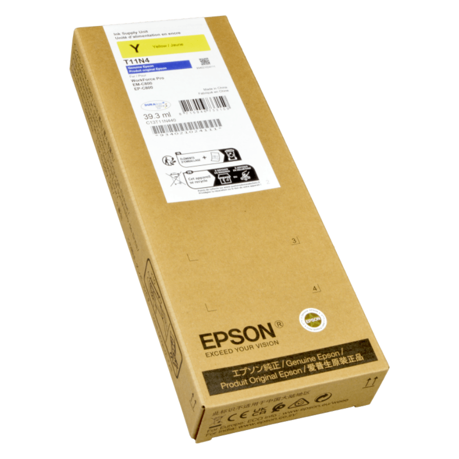 Epson T11N4 C13T11N440 Sarı Orjinal Kartuş