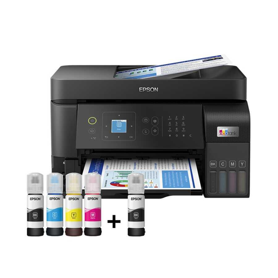 EPSON EcoTank L5590 - C11CK57404  Yazıcı+Tarayıcı+Fotokopi+Faks+ Wifi Mürekkep Tanklı Yazıcı