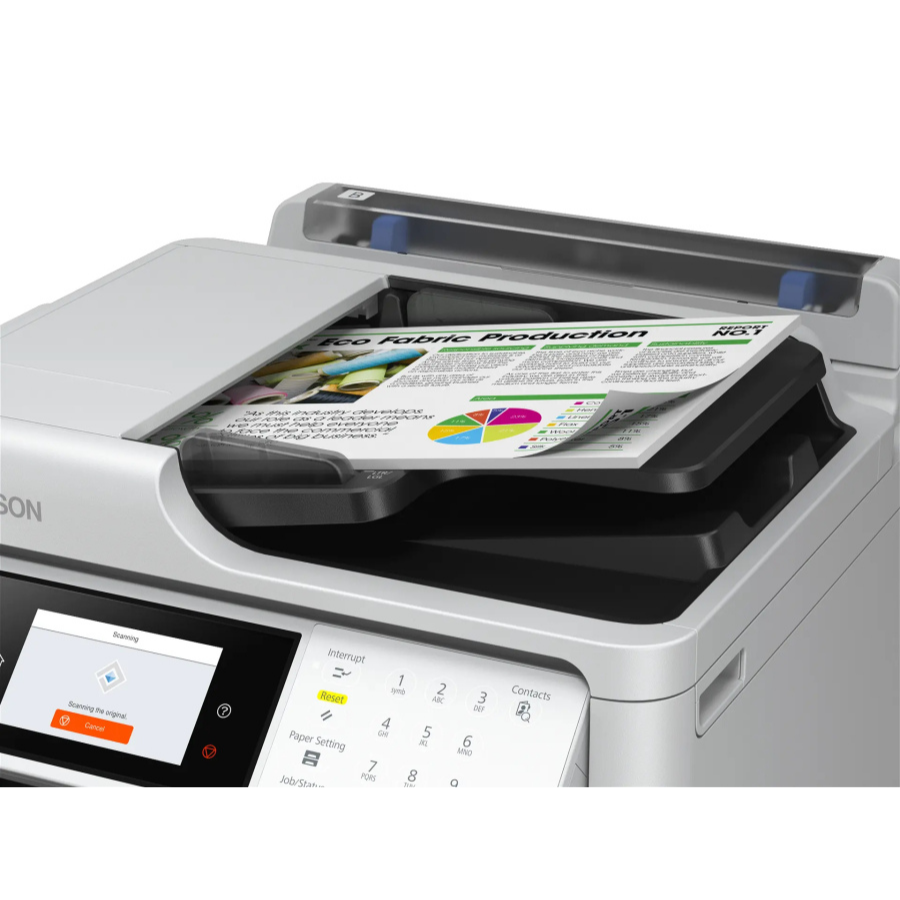 Epson WorkForce Pro WF-M5899DWF (C11CK76402) Wi-Fi + Tarama + Fotokopi + Faks Mono Çok Fonksiyonlu Mürekkep Püskürtmeli Yazıcı