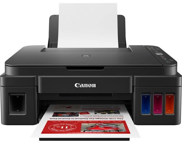 Canon PIXMA G3411 (2315C025) Wi-Fi Renkli Tanklı Yazıcı | Yazıcı + Tarayıcı + Fotokopi | Düşük Maliyetli Çok Fonksiyonlu Printer
