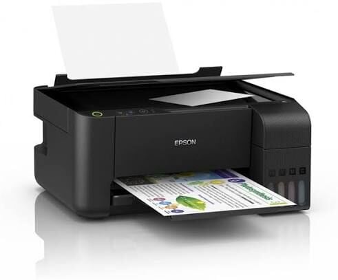 Epson EcoTank L3110 Renkli Tanklı Yazıcı | Yazıcı + Tarayıcı + Fotokopi | Düşük Maliyetli Çok Fonksiyonlu Yazıcı