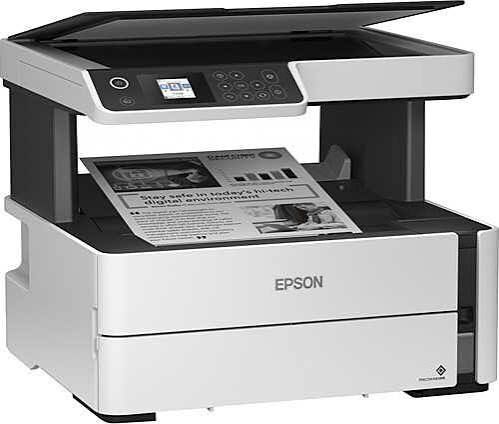 Epson EcoTank M2140 (C11CG27403) A4 Mono Tanklı Yazıcı | Yazıcı + Tarayıcı + Fotokopi | Dubleks + 1200 x 2400 DPI