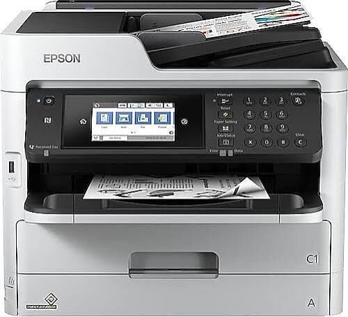 Epson WorkForce Pro WF-M5799DWF Çok Fonksiyonlu Mono Yazıcı | Yazıcı + Tarayıcı + Fotokopi + Faks | Wi-Fi + Ağ (LAN) + Dubleks