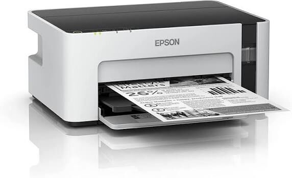 Epson EcoTank M1100 (C11CG95403) Siyah Beyaz Tanklı Yazıcı | Mono Mürekkep Tanklı Yazıcı | Düşük Maliyetli A4 Yazıcı