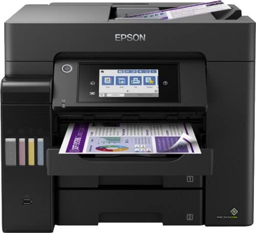 Epson EcoTank L6570 Renkli Tanklı Yazıcı (C11CJ29402) | Yazıcı + Tarayıcı + Fotokopi + Faks | Wi-Fi + Wi-Fi Direct + Ağ (LAN) + Otomatik Dubleks