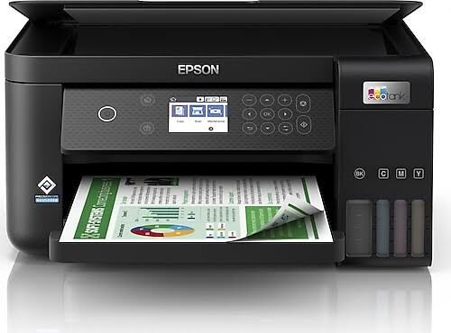 Epson EcoTank L6260 Wi-Fi Renkli Çok Fonksiyonlu Yazıcı | Tarayıcı + Fotokopi + Otomatik Dubleks + Mürekkep Tanklı (C11CJ62402)