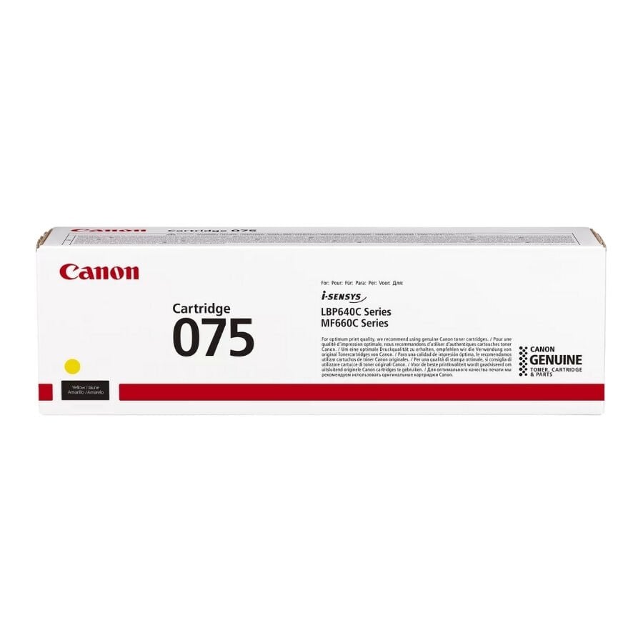 Canon CRG-075 (6362C002) Sarı Orjinal Toner