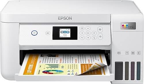 Epson EcoTank L4266 Wi-Fi Renkli Çok Fonksiyonlu Mürekkep Tanklı Yazıcı | Tarayıcı + Fotokopi + Otomatik Çift Taraflı Baskı (C11CJ63414)