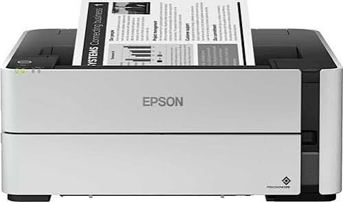 Epson EcoTank M1170 Wi-Fi Mono Tanklı Mürekkep Püskürtmeli Yazıcı | Otomatik Çift Taraflı Baskı, Ethernet, Yüksek Verimli Siyah-Beyaz Yazıcı
