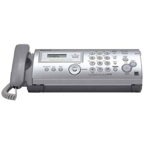 Panasonic KX-FP205TK A4 Termal Fax Telefon Cihazı | Fotokopi Özellikli Düz Kağıt Faks Makinesi