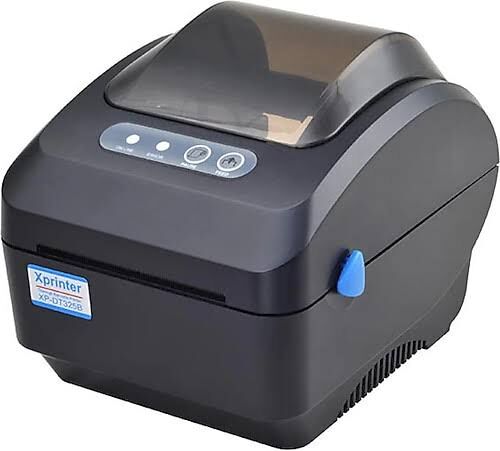 Xprinter XP-DT325B USB Termal Barkod Yazıcı | 203 DPI Masaüstü Etiket ve Barkod Yazıcısı