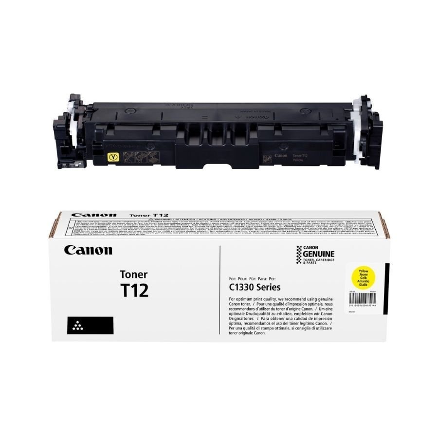 Canon T12 (5095C006AA) Sarı Orjinal Toner