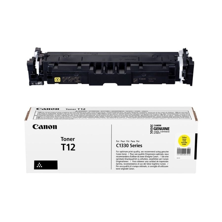 Canon T12 (5095C006AA) Sarı Orjinal Toner