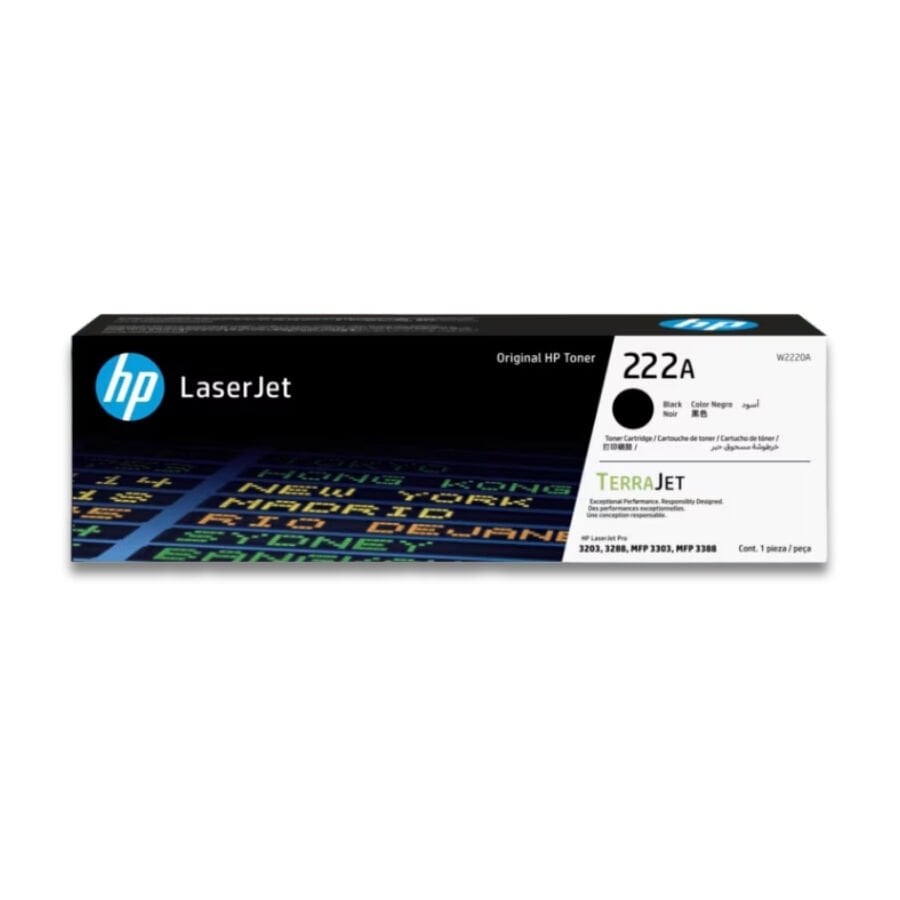 HP 222A W2220A Siyah Orjinal Toner