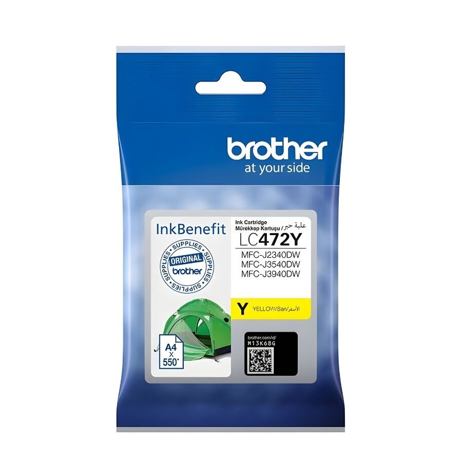 Brother LC472Y Sarı Orjinal Kartuş